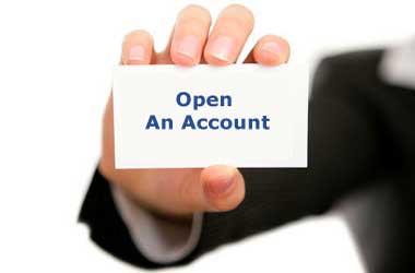 open an account